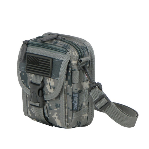 Tactical Molle Pouch Waist Belt Utility Gadget Bag - Picture 6 of 8